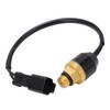 Excavator Oil Pressure Switch Brass High Accuracy Rustproof Oil Pressure