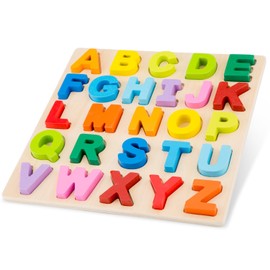 New Classic Toys 10534 Alphabet Puzzle, Multi Color