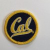 California CAL Golden Bears vintage Embroidered Iron On patch 2”