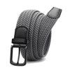 CHAOREN Men's Elastic Belt, Braided Belt Without Holes, Robust Construction