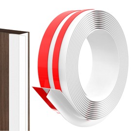 Silicone Weather Stripping Door Seal,2026 Upgraded Seal Strip for Windows Gaps, Double-Sided Strong Adhesive Design,Door Seal Strip for Side of Door