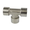 1/8" Tee Piece Fitting Female Thread Manifold Air Fitting FT091