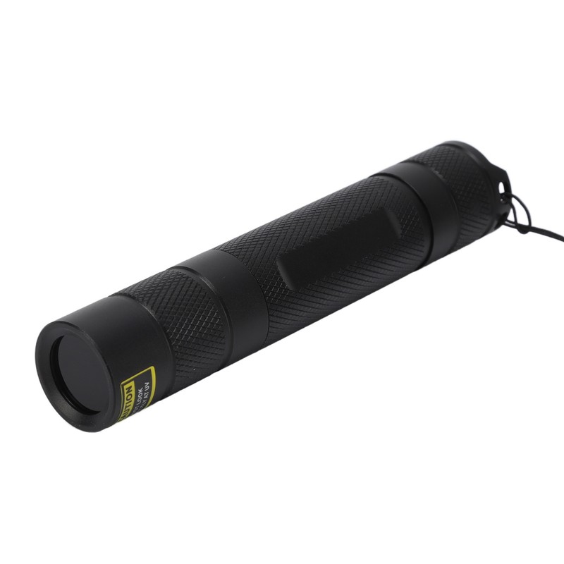 UV Flashlight LED 365nm Aluminium Alloy Battery Powered Widely Used