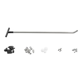 19pcs Paintless Dent Removal Tool Kit, Auto Body Dent Repair Set, PDR Tools Car Repairing Kit Dent Removal Rod + 18 Awl Heads for Home & Auto Repair Shops Repairing Car Dents, Door Dings