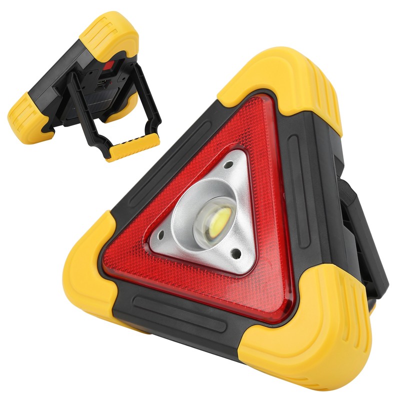 Car Warning Triangle Lamp Emergency MultiFunction Work Light Safety Flashing