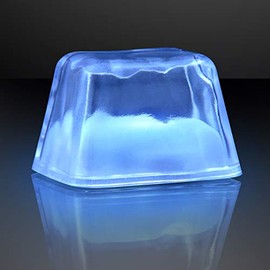 Inspiration Ice Blue Light Up Ice Cubes (Pack of 12)
