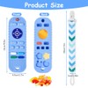 Silicone Baby Teething Toys, Remote Control Shape Teethers Toys with