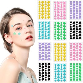 JEYORZY 336 Counts Pimple Patch, Pickel Patch Sterne Pimple Patches, Hydrokolloid Pickel Patch, Pimple Patches Star, Star Pimple Patch, Pickel Patch Set, Für alle Hauttypen geeignet