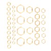 Hex Nuts 40 Pieces G1/8 Lock Nuts G1/4 G3/8 G1/2