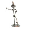 Steelman24 I Nuts and bolts sculpture Singer I Handmade ornaments