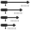 HOJLKLD Slide Bolt Gate Latch, 6 Inch 304 Stainless Steel