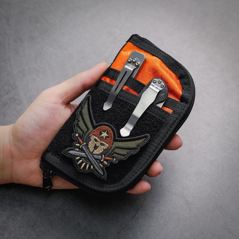 VIPERADE Small EDC Pouch, EDC Pocket Organiser for Men, Nylon