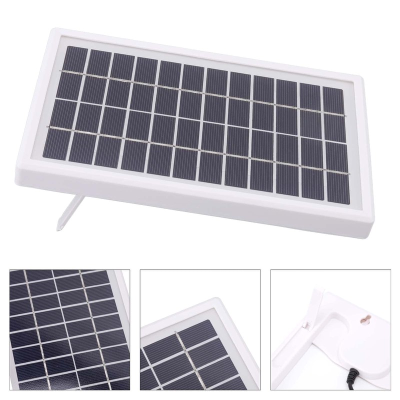 9V Solar Panel, High Efficiency Polysilicon Panel, Portable 3W Solar