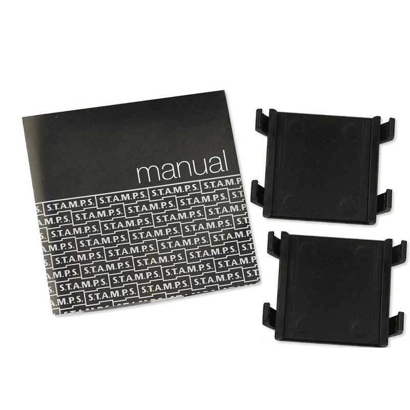 Stamps Leather Bracelet Red 100003 with Additional Snapper/Adapter 9938000