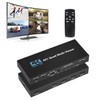 HDMI Multiviewer Switch 4x1, Quad Seamless Switcher 4 in 1