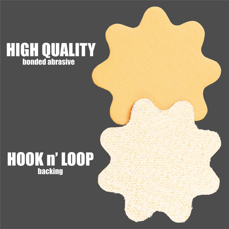 Keystone Flex Edge Gold 3 Inch Hook and Loop Sanding