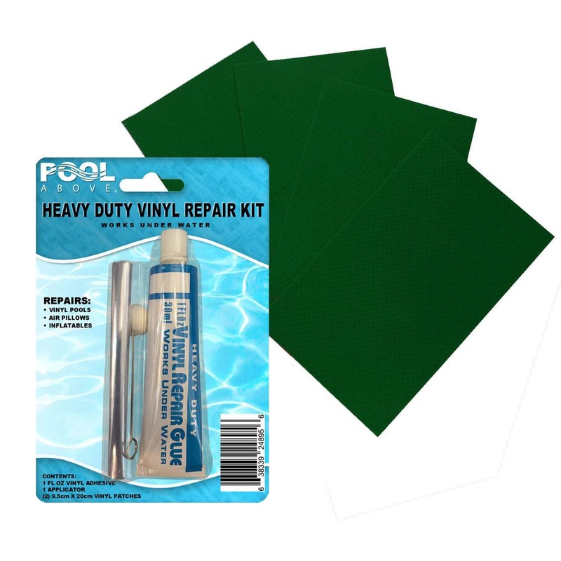 Pool Above Heavy Duty Vinyl Repair Patch Kit | Vinyl