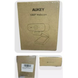 AUKEY Webcam 1080p Full HD Live Streaming Camera /Noise Reduction PC-W3 SEALED