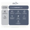 M3+ | Magnesio Glicinato, Citrato Y Malato Lteanina, 90 Cap