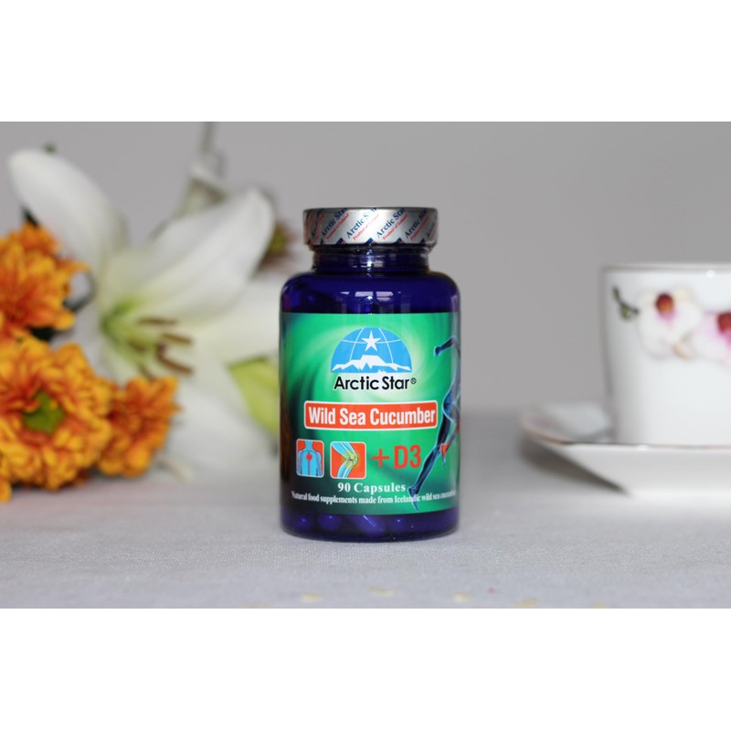 Arctic Star - Sea Cucumber with Vitamin D3 Capsules, Pure