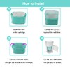6 Pack Diaper Disposal Liner Refills Compatible with Janibell Akord