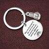 Nfyxcaz Fitness Keyring Fitness Instructor Appreciation Gift Thank You Gift