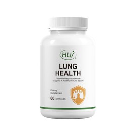 HUJ Lung Health Supplement - Contains Quercetin, Sophora Japonica Extract, Perilla Seed Extract & Green Tea Extract for Immune Support & Respiratory Support - 60 Capsules