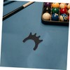 KICHOUSE 2pcs Pool Cue Stand Durable Billiard Cue Bridge Holder