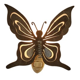 Park Designs Butterfly Night Light 5.25" H
