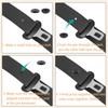 5 Sets Universal Seatbelt Stopper Kit, Snap-on Seat Belt Button
