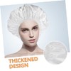 Gorro Ducha Mujer Banda Elástica Material Peva Satín Práctico Viajes