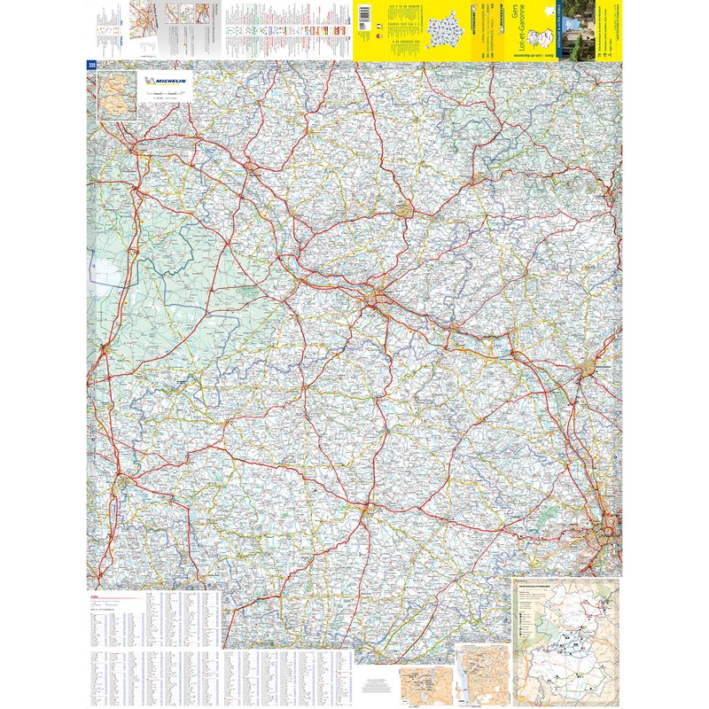 Michelin Gascogne: Map (MICHELIN Localkarten)