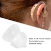10Pcs Silicone Eartips Double Layer Washable Design Antistatic Detachable Earbud