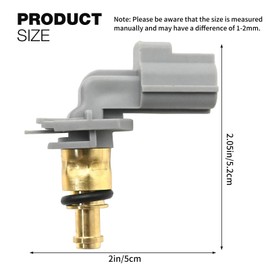 Hoypeyfiy 3L8A-12A648-AA Water Coolant Temperature Sensor, Replacement for Jaguar S-TYPE 2.7 TD 1999-2009 Replacement for Land Rover LR3 LR4, Replaces TDV6 3L8A12A648AA 4346360