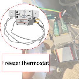 YINETTECH Cooling Unit Thermostat WPF22 WPF20 with 90 cm Probe Cable for Fridges and Freezers
