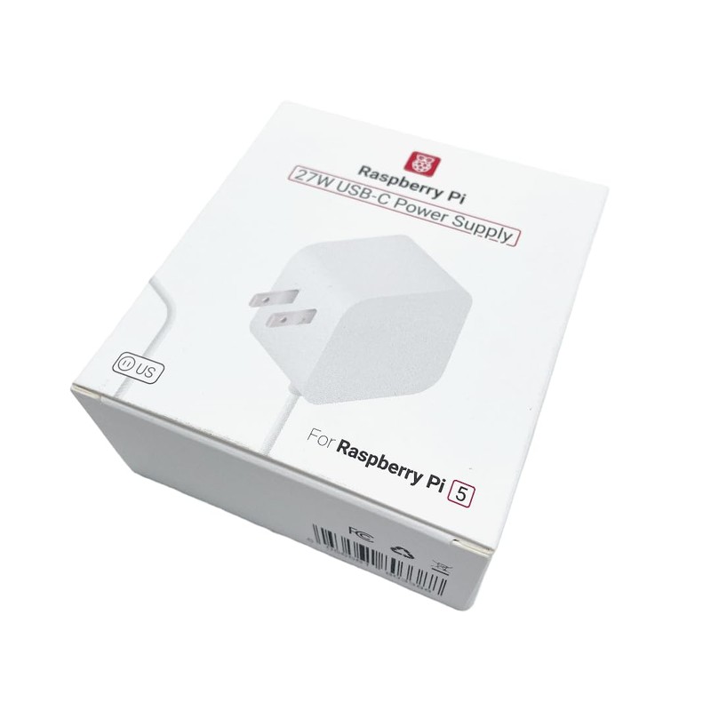 330OHMS Fuente Oficial Raspberry Pi 27W USB-c 5.1v 5a Raspberry
