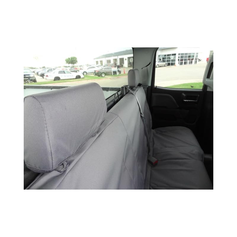 Durafit Seat Covers, 2014-2020 Silverado and Sierra Extended Cab Rear