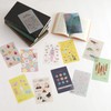 Green Flash STUDY HOLIC Clear Bookmark Evolution Biology ST-374