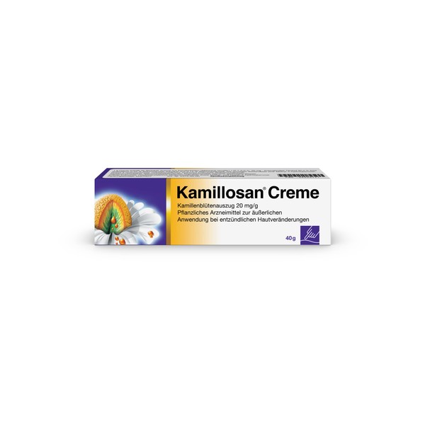 Kamillosan Cream: Anti-inflammatory Wound and Healing Cream for Skin Care for Eczema and Eczema 40g