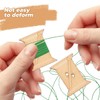 Operitacx Organize Your Threads Effortlessly 100pcs Wooden Thread Winding Boards