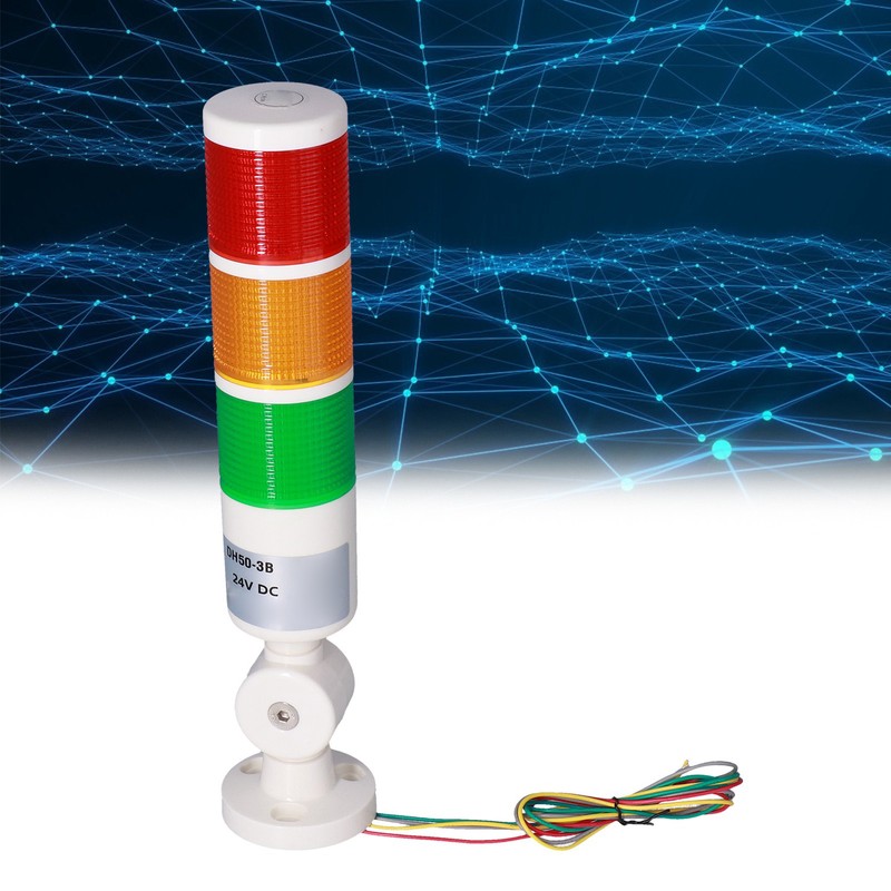 LED Signal Light with Rotating Base Low Power Consumption Switchable