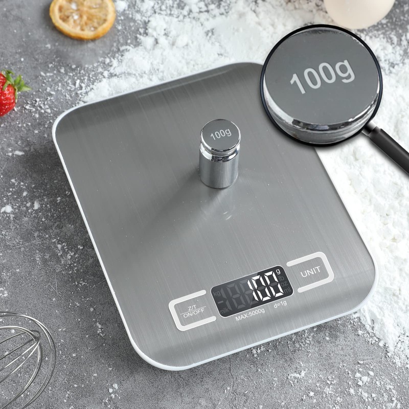 Digital Kitchen Scale,Food Scale for Meat Baking Weight,Unit Gram OZ