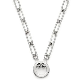 Leonardo 019746 Estrella Clip & Mix Women's Necklace Stainless Steel Silver 45 cm One Size Stainless Steel One Size Stainless Steel No Gemstone Waist Unique Stainless Steel No Gemstone, Stainless