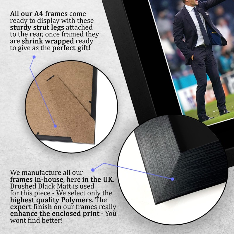 HWC Trading FR A4 Andriy Shevchenko Manager Ukraine Gifts Printed