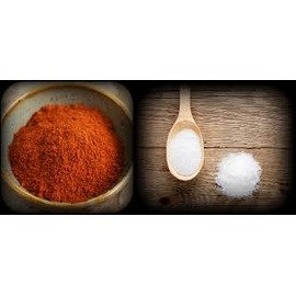 Carolina Reaper Sea Salt from the Seasoned Salt Collection by Merchant Spice Co. (Coarse grained, 3 ounces)