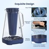 GLACIER FRESH 10 Cup Purela Glass Water Pitcher with 1