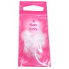 Serenade - 4 Fine Mesh Elasticated Bun Nets (White)