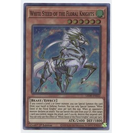 White Steed of The Floral Knights - LED8-EN022 - Super Rare - 1st Edition