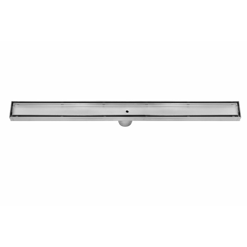 DreamDrains 42 in Stainless Steel Linear Shower Drain - Tile