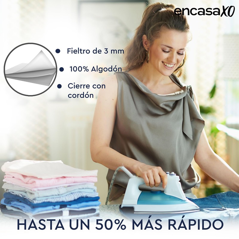 Encasa - Fundas para tabla de planchar (57 x 22